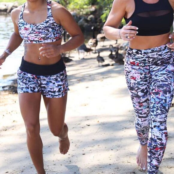 Lululemon Wunder Under Hi-Rise Tight In Culture Clash Multi Black Size 4 - Picture 4 of 11